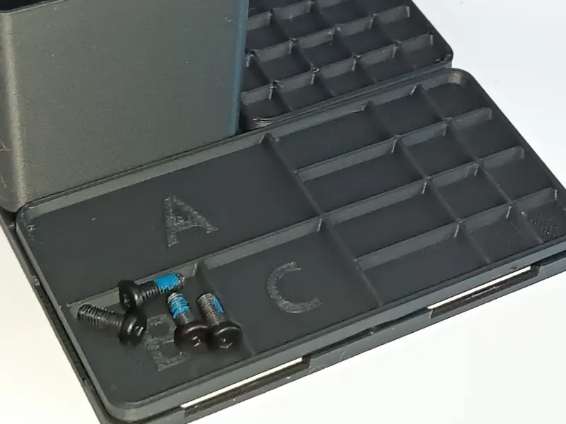 Gridfinity Flat Screw Organizer
