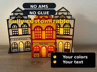 Your House | Custom Tealight House Lantern