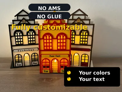 Your House | Custom Tealight House Lantern 