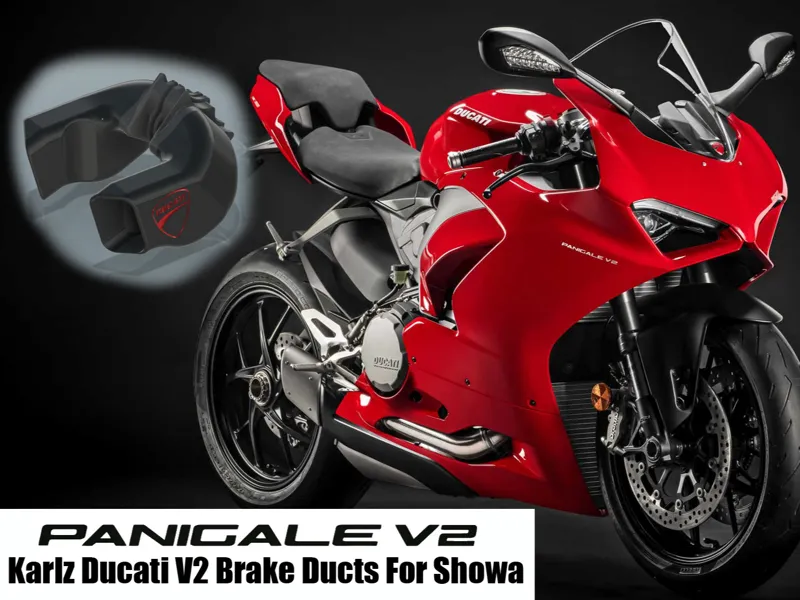 Karlz Ducati V2 Brake Ducts For Showa/Brembo