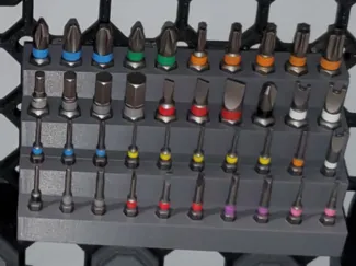 Multiboard hex bit holder