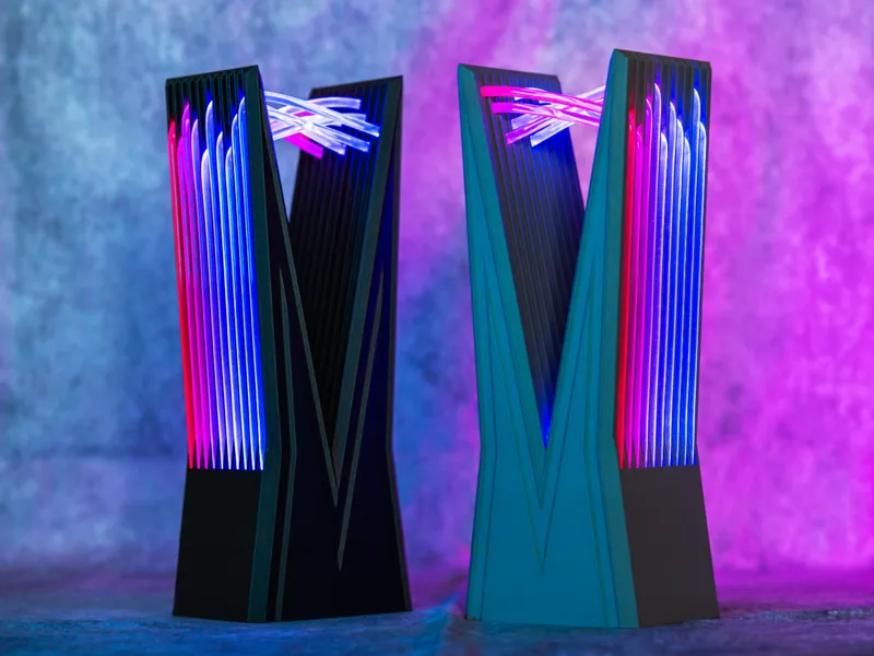 LUMA LINK Lichtleiter-Lampe · fiber optics