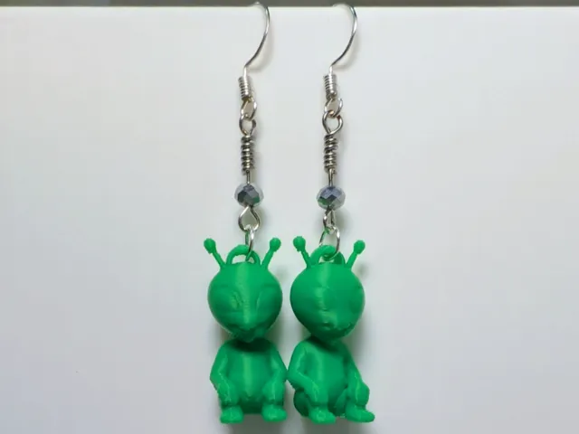 Alien Earrings