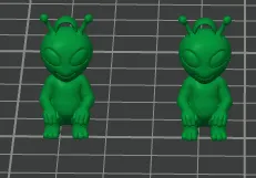 Alien Earrings view 2