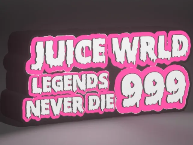 Juice WRLD Light Box