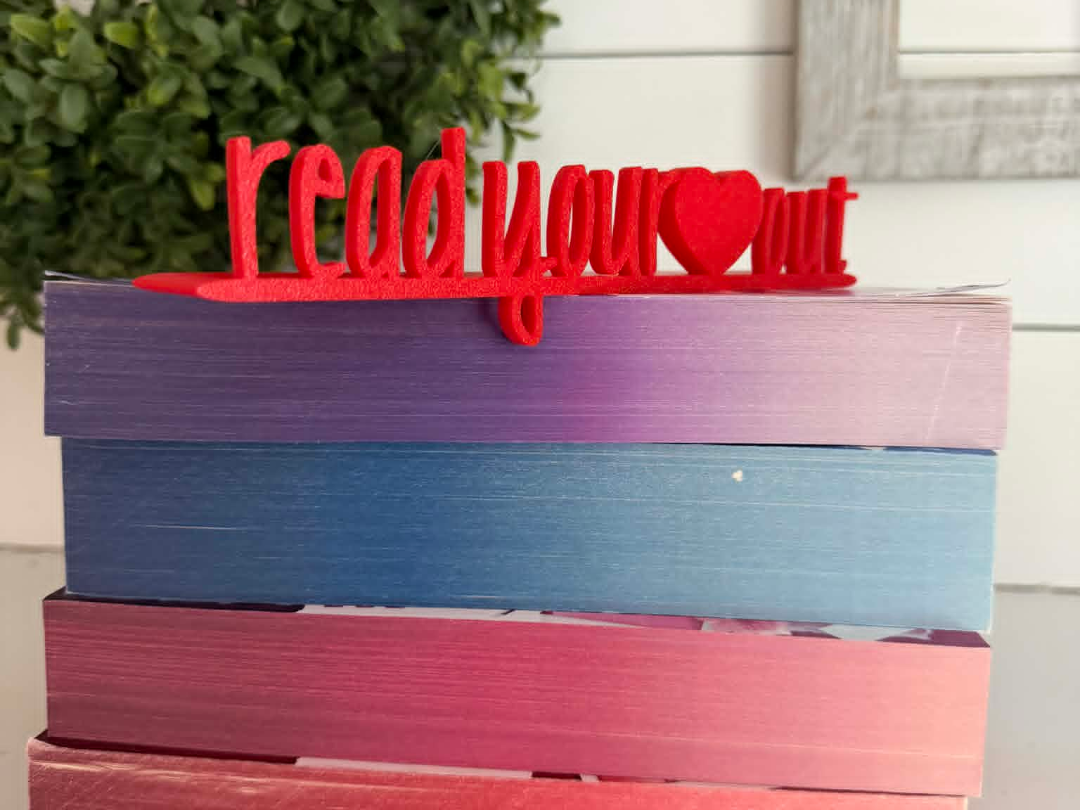 Bookmark  Read your heart out sidemark