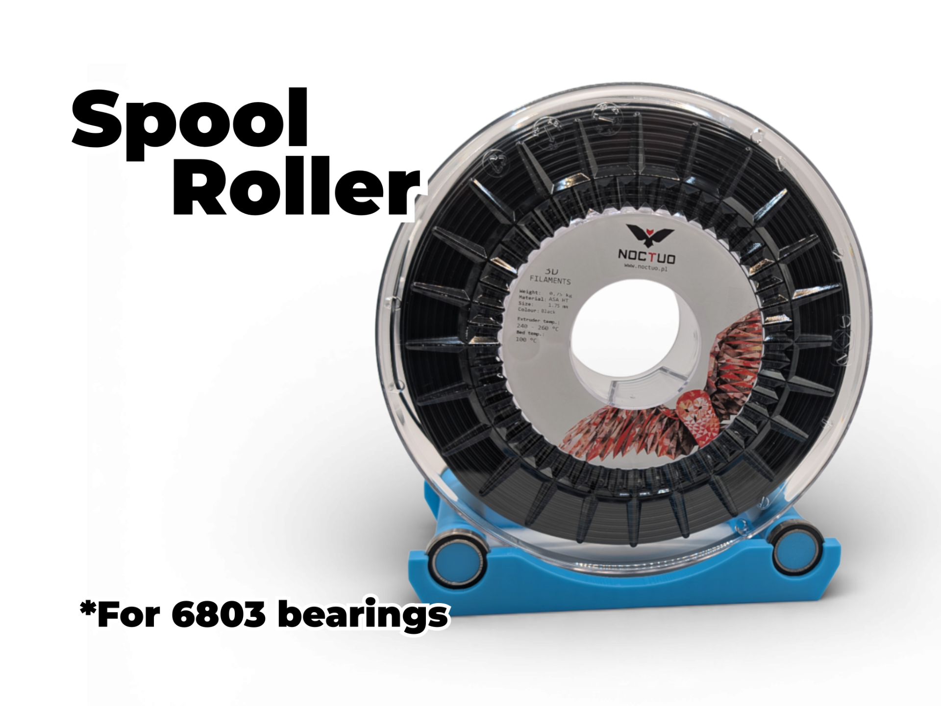 Compact Spool Roller (6803 Bearing Edition)