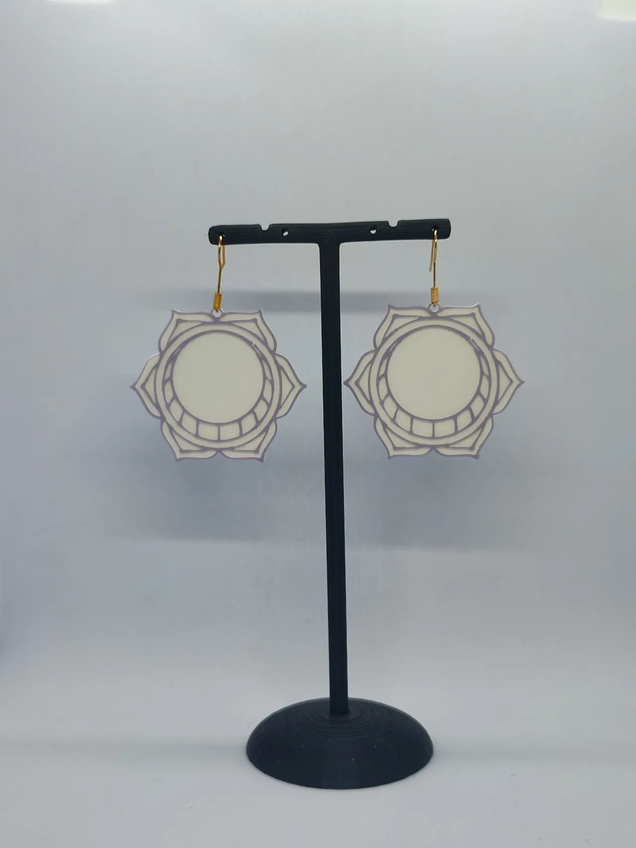 Aretes Flor de Loto Espiritual view 2