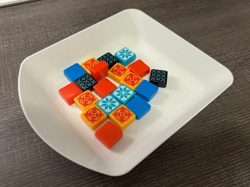 Azul tile tray
