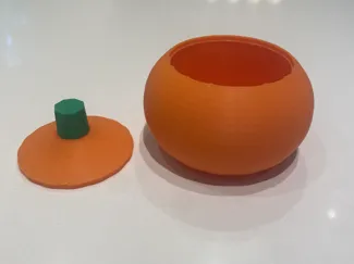 Halloween Pumpkin (Storage Container)