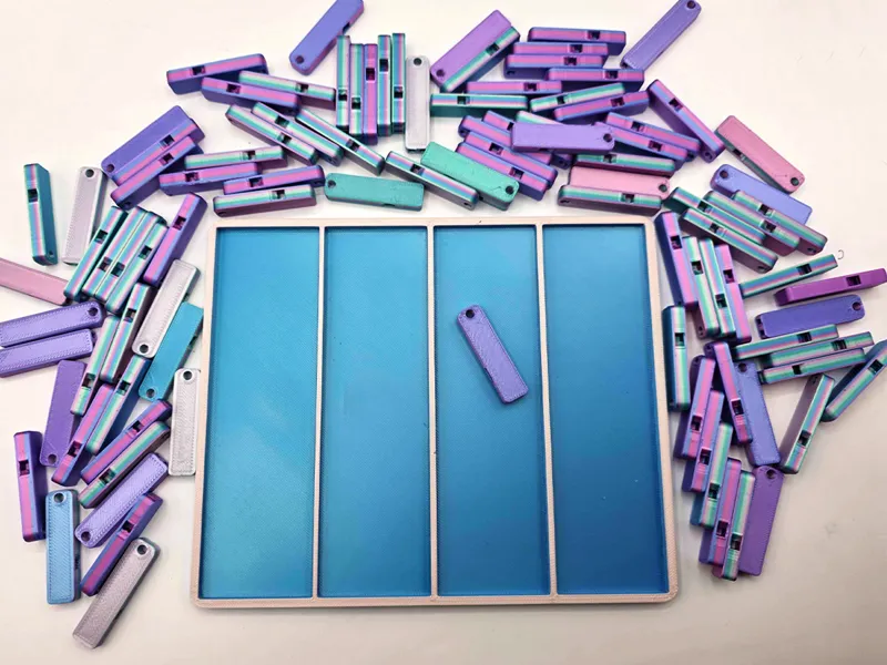 Whistle Counting Tray for Micro Bitonal Whistles