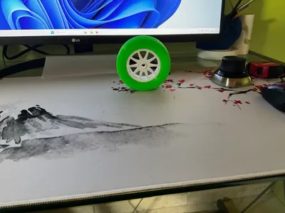 alloy wheel + tire