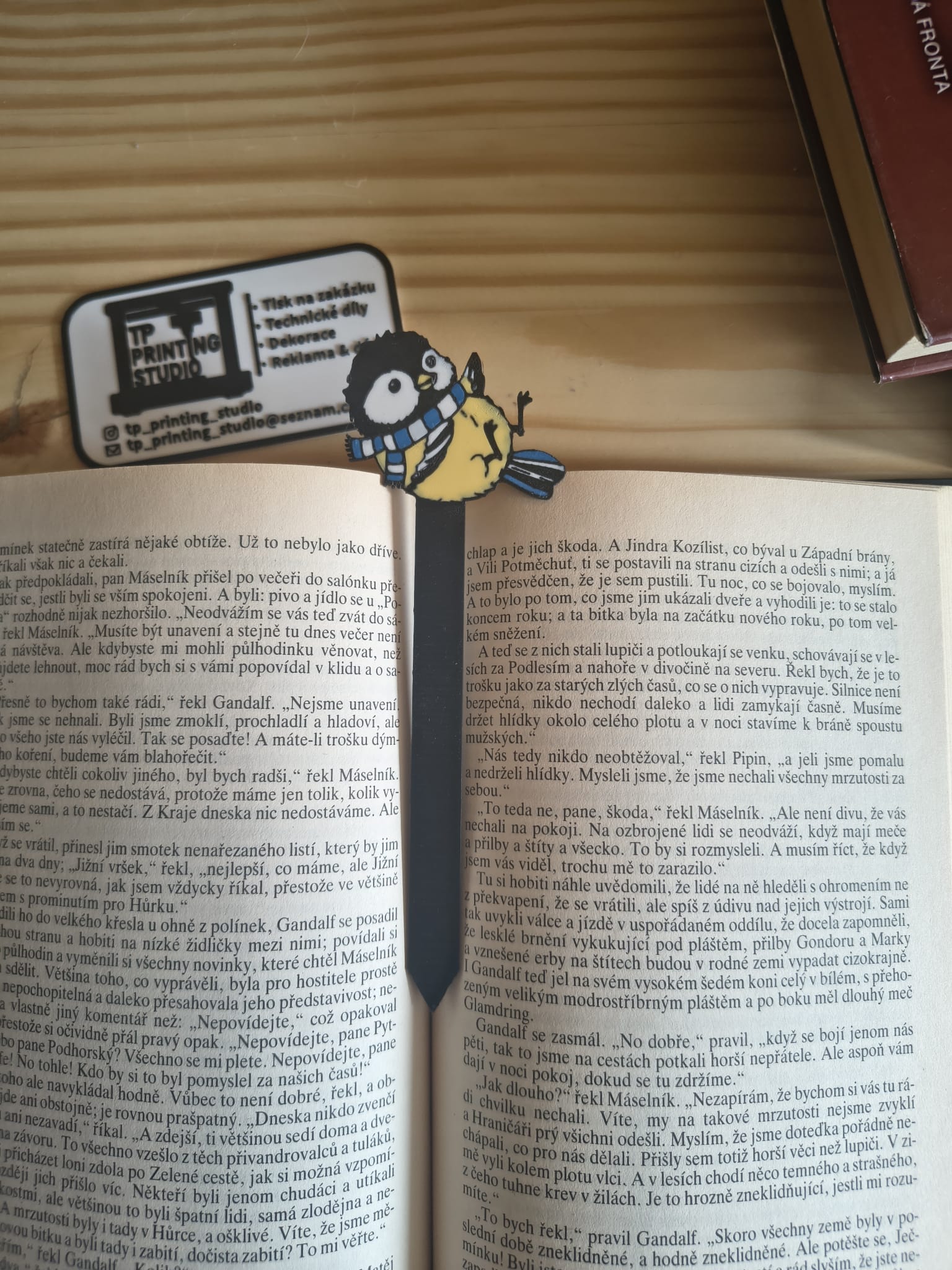 Miniatura 2 do modelo 3D Cute Winter Animal Bookmark Set