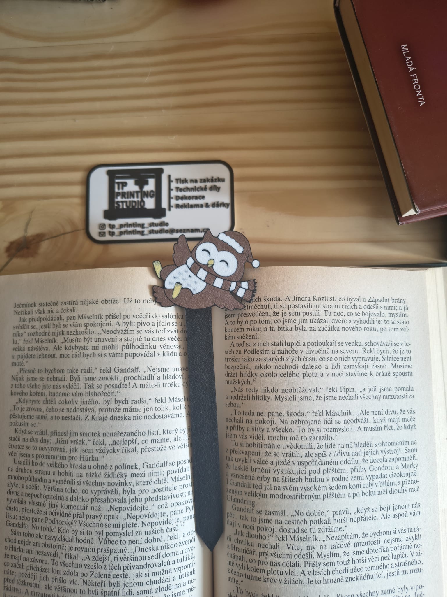 Miniatura 3 do modelo 3D Cute Winter Animal Bookmark Set