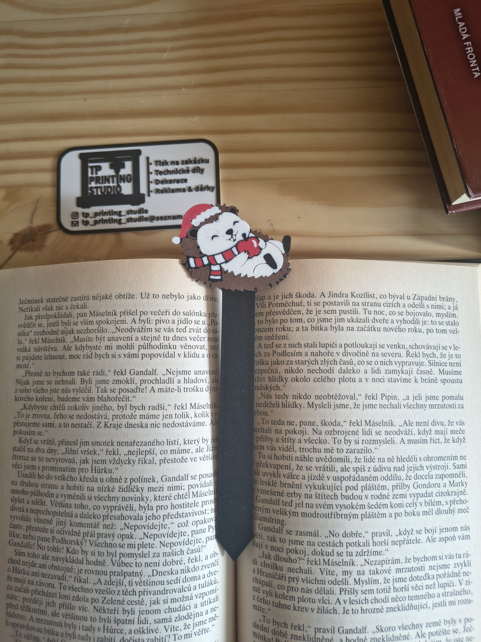 Miniatura 5 do modelo 3D Cute Winter Animal Bookmark Set
