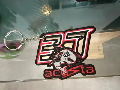 Pedro Acosta Keychain