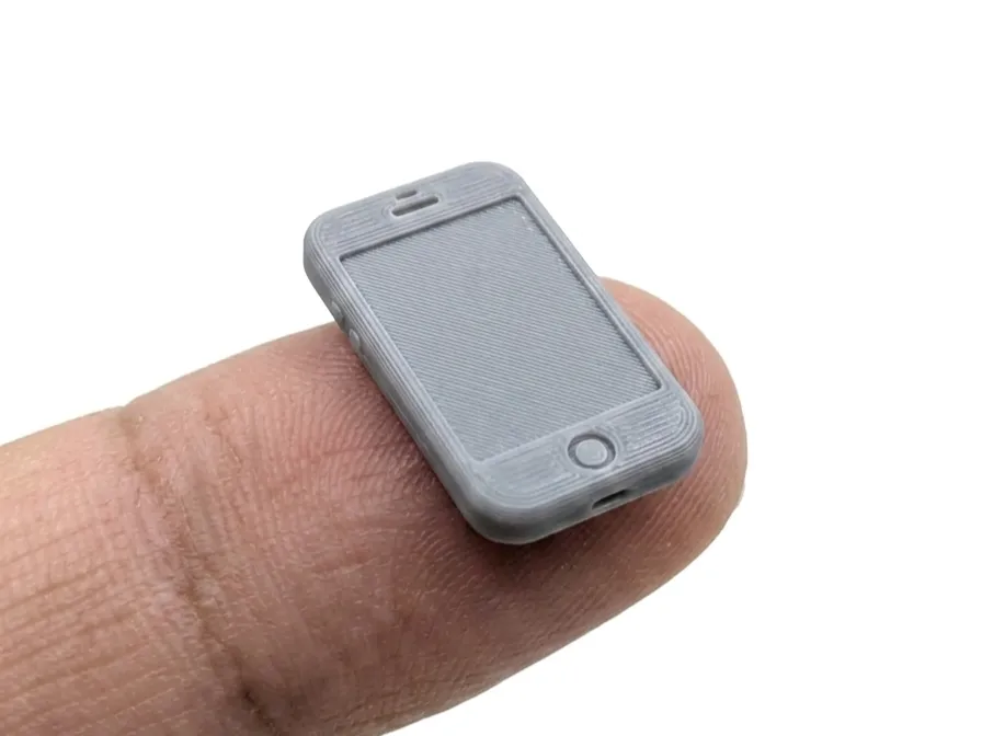 Accesorio para boquillas: The smallest telephone in the world (Nozzle 0.4). Referencia del modelo original.