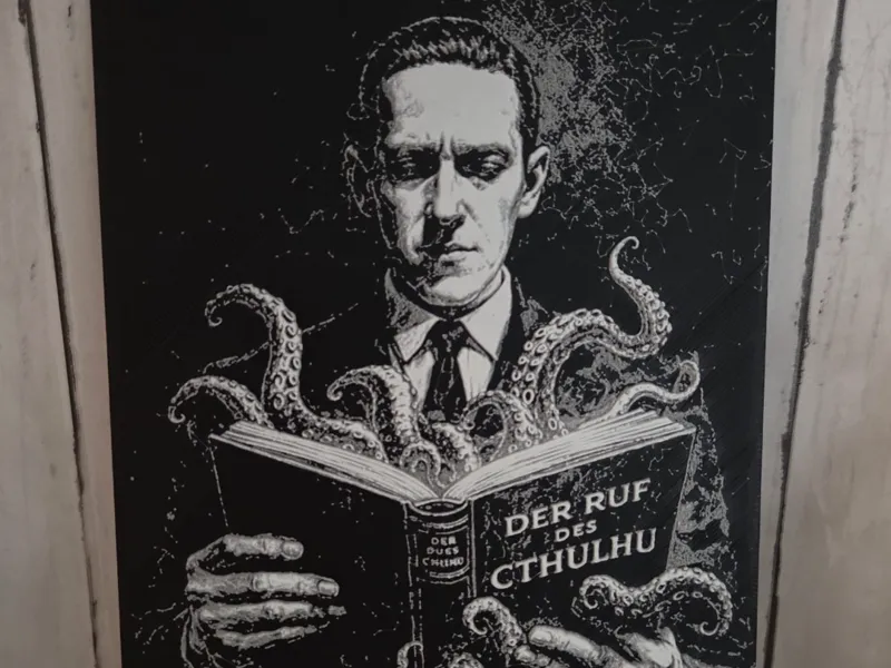 H.P. Lovecraft Ruf des Cthulhu Chrome 