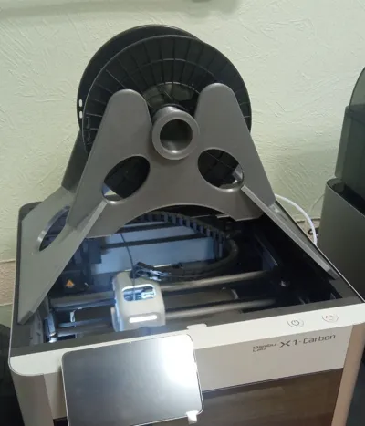 Spool holder with filament