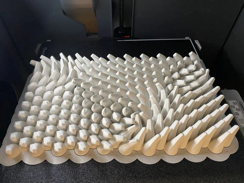 Angle flow field