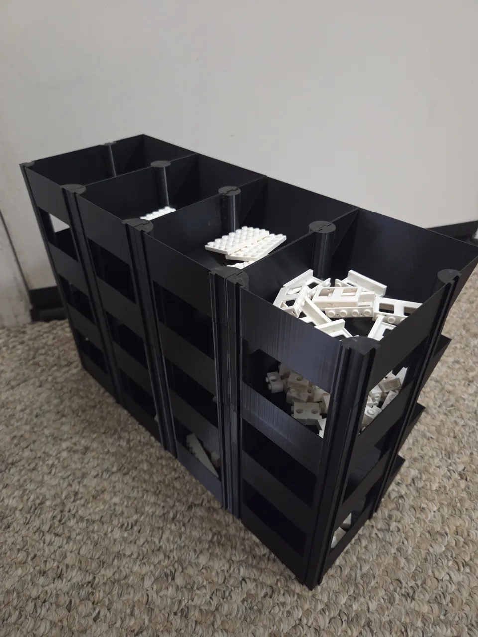 Interlocking Storage Bin System view 3