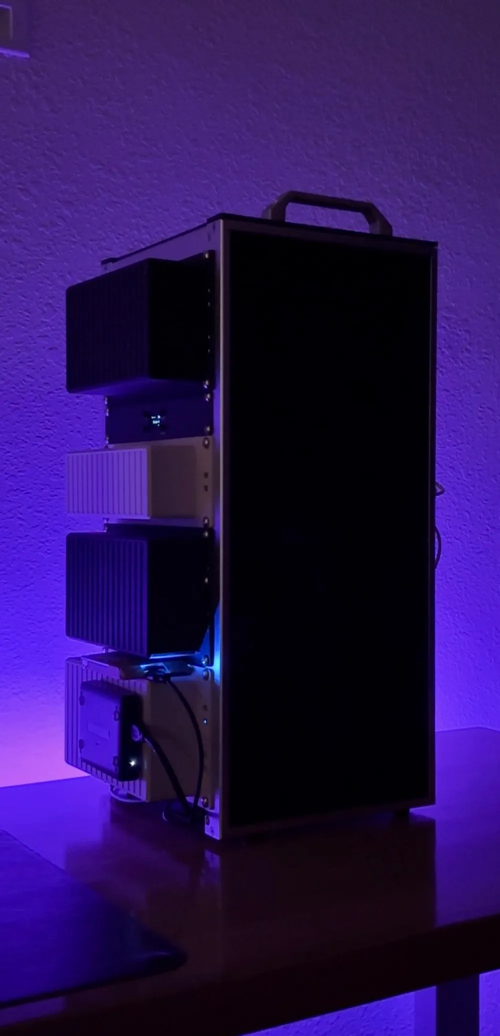 RackPack - 10 inch Mini Rack Expansion Panel - Free 3D Print Model ...