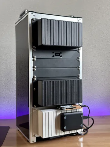 Soporte: RakPak - 10 inch Mini Rack Expansion Panel — vista de referencia 5