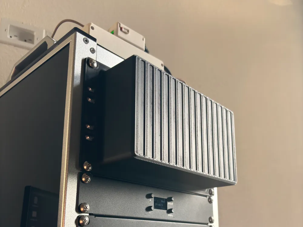 RackPack - 10 inch Mini Rack Expansion Panel - Free 3D Print Model ...