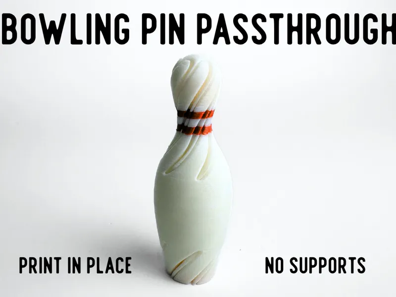 Bowling Pin Vortex Fidget