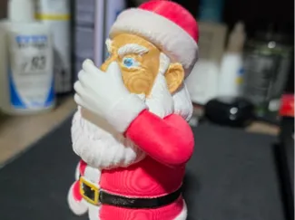 Papai Noel para banheiro