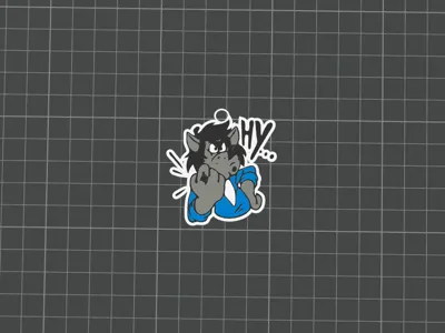 Now wait a minute keychain