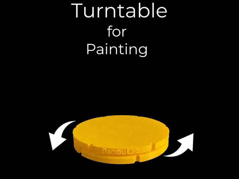 Turntable for Model Paints