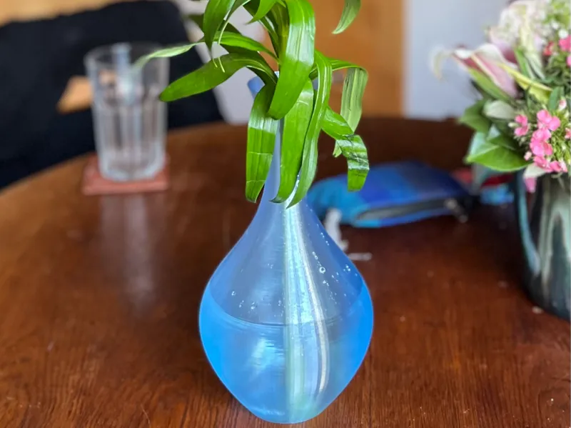 Waterproof PETG vase