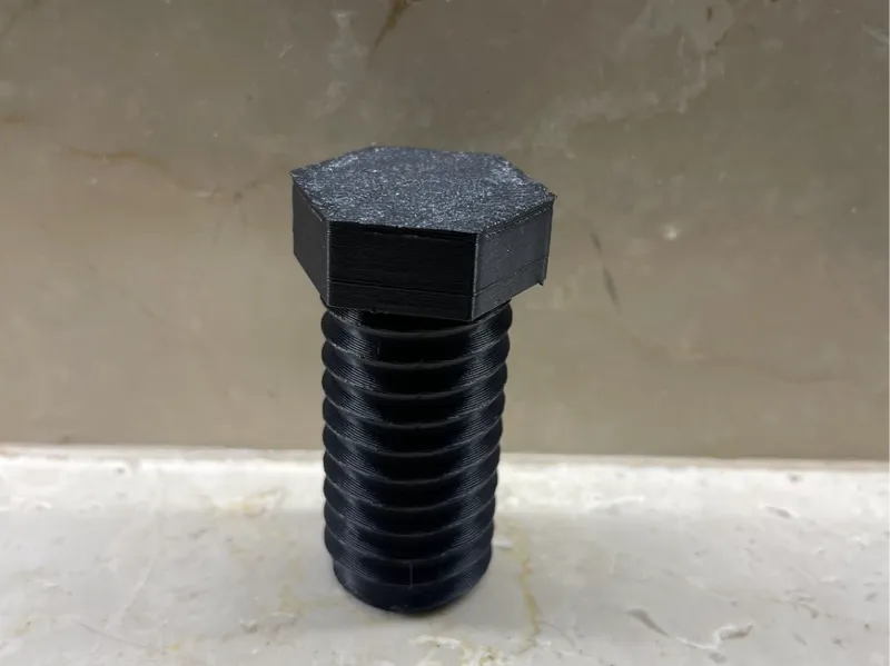 Hex Bolt with Secret Compartment