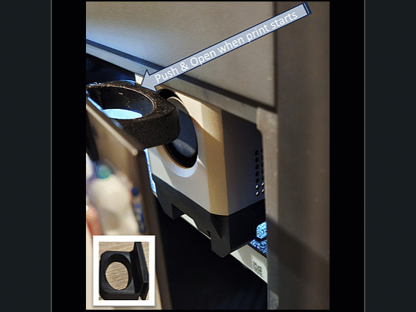 Simple P1S automatic door opener fully mechanical