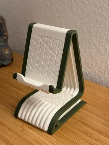 Soporte para celular: Minimalist Phone Stand with Headphone Holder — vista de referencia 3