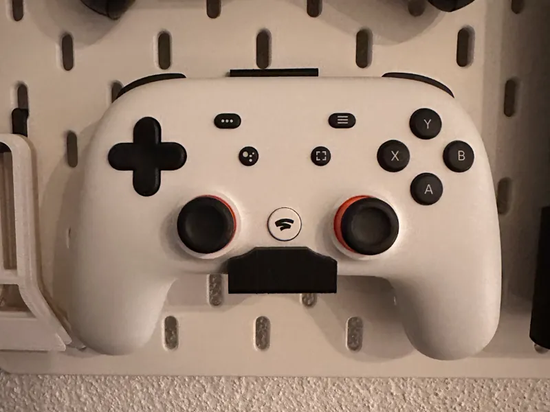 IKEA Skadis Stadia Controller Holder