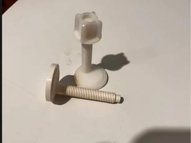 fissaggio per tavoletta wc