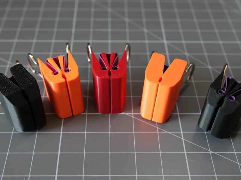 Filament Holder with double(binder) clip