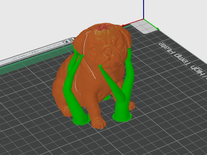 Mops Skulptur