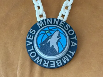 Minnesota Timberwolves Spinner Chain