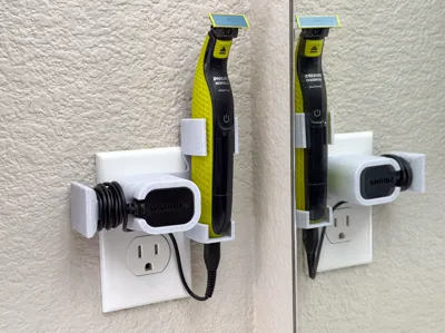 Philips OneBlade Plug-In Wall Mount + Cord Holder