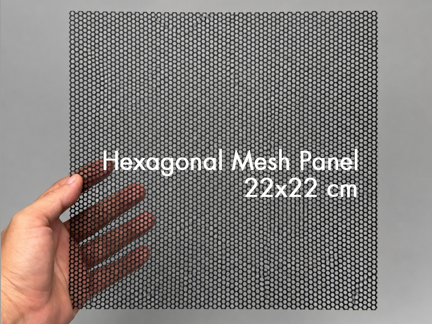 Hexagonal Mesh Panel | Easy 3D Print