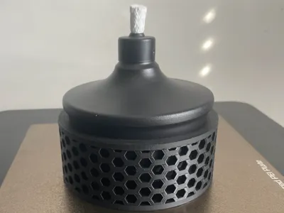 Bowl / Tiki torch holder
