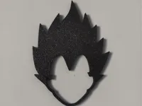 Silhouette Vegeta - Dragon Ball — photo 1
