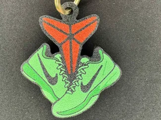 Kobe 6 Grinch Keychain
