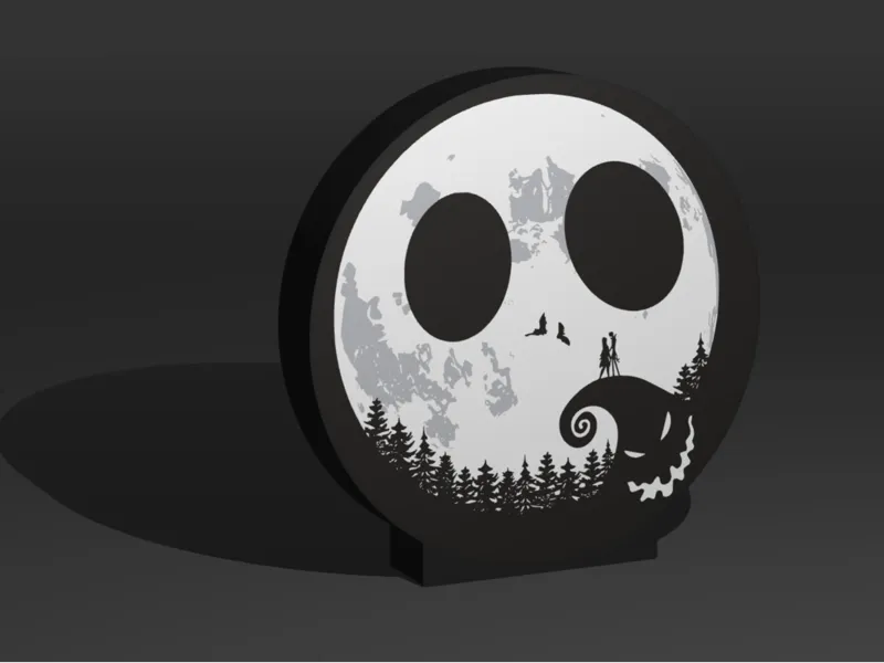 Nightmare before christmas Light box