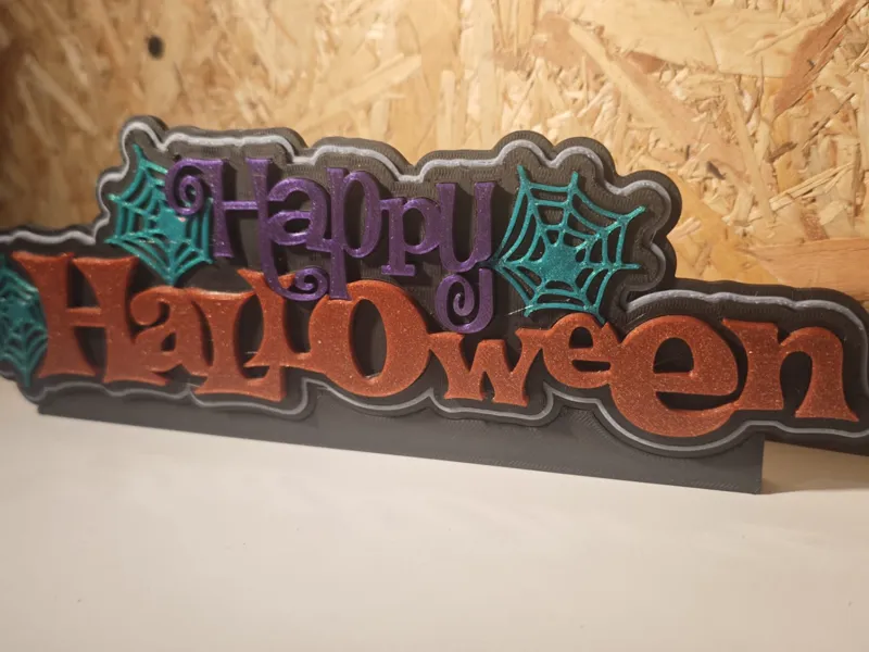 BOARD HAPPY HALLOWEEN