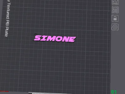 Simone Keychain