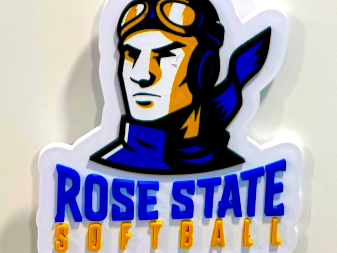 ROSE STATE SOFTBALL OVERSIZED LOGO FOR HYPE CHAIN